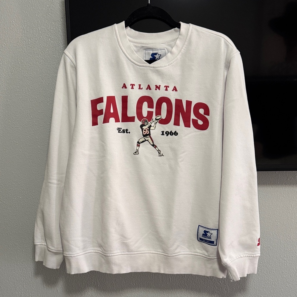 Atlanta Falcons White Sweater